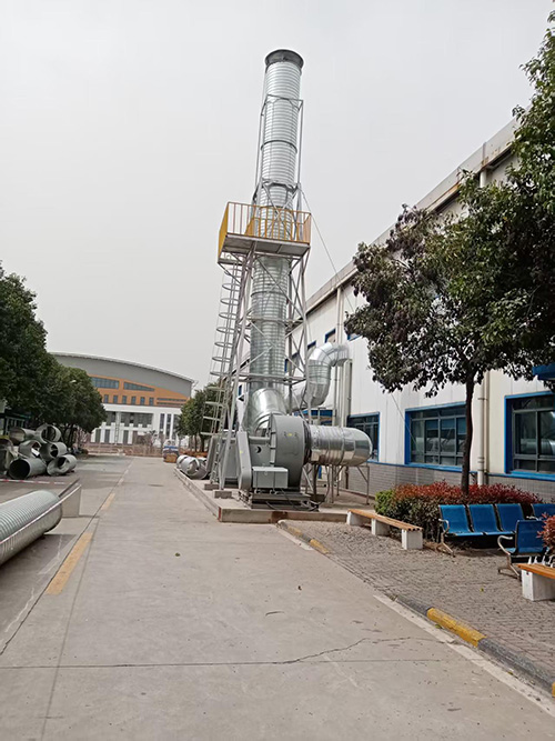 深圳富士康30000风量废气项目