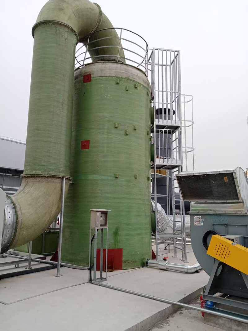 河南济源富士康25000风量废气项目